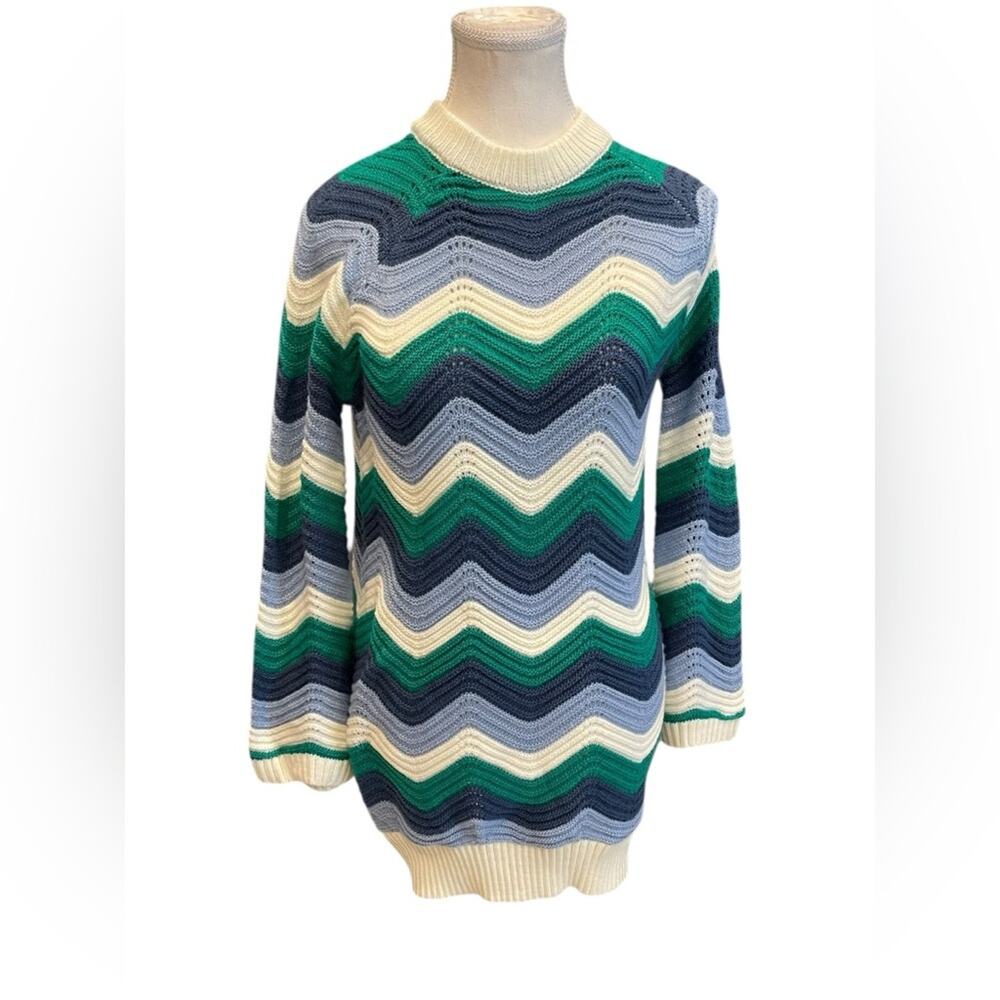 Kerri Rosenthal Mock Neck Pullover Radiant Heart Sweater Size:XXS